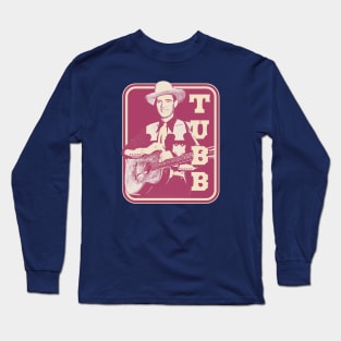 Ernest Tubb - Western RETRO Long Sleeve T-Shirt